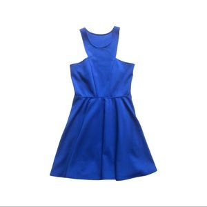 Royal blue dress